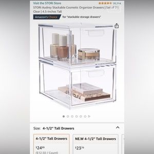 Stori 2 Drawer Organizer